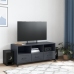 Mueble de TV acero gris antracita 100,5x39x43,5 cm