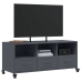 Mueble de TV acero gris antracita 100,5x39x43,5 cm