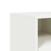 Mueble de TV acero blanco 100,5x39x43,5 cm