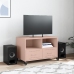 Mueble para TV acero laminado en frío rosa 68x39x43,5 cm