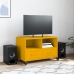 Mueble TV acero laminado en frío amarillo mostaza 68x39x43,5 cm