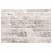 Paneles de pared 3D 10 unidades EPS gris claro 100x50 cm