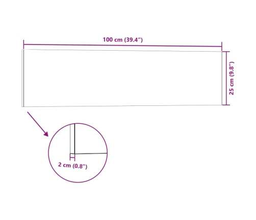 Paneles de pared 3D 14 unidades EPS gris claro 100x25 cm