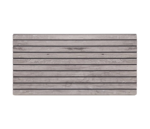 Paneles de pared 3D 5 unidades EPS gris 100x50 cm