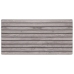 Paneles de pared 3D 5 unidades EPS gris 100x50 cm