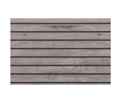 Paneles de pared 3D 5 unidades EPS gris 100x50 cm