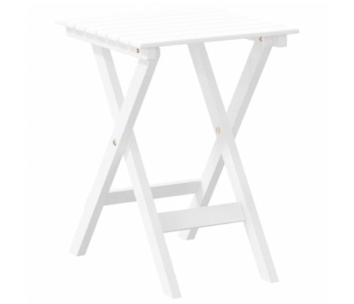 Silla mecedora con mesa plegable madera maciza de álamo blanco