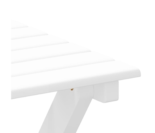 Sillas mecedoras 2 uds mesa plegable madera maciza álamo blanco