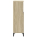 Armario de baño madera contrachapada roble Sonoma 30x30x100 cm