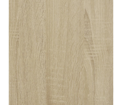 Armario de lavabo madera contrachapada roble Sonoma 58x33x60 cm