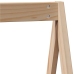 Techo de cama infantil madera maciza pino 209x95,5x88 cm