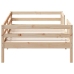 vidaXL Estructura de cama madera maciza de pino 80x200 cm