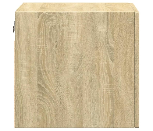 Armario de pared madera ingeniería roble Sonoma 40x42,5x40 cm