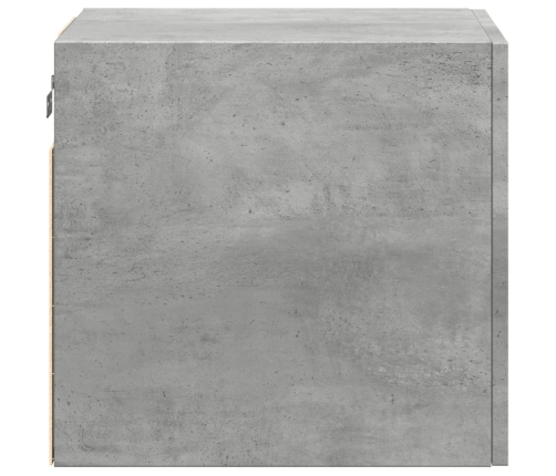 Armario de pared madera ingeniería gris hormigón 40x42,5x40 cm