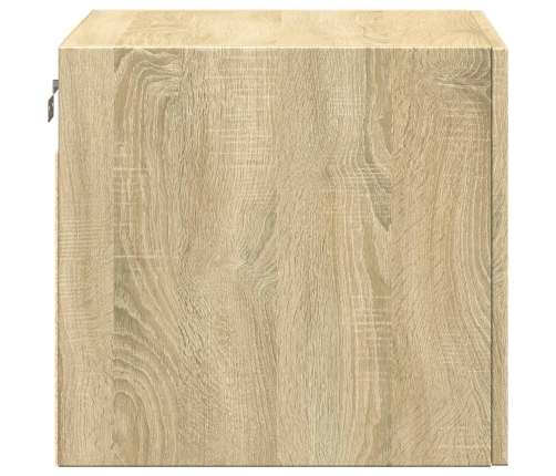 Armario de pared madera ingeniería roble Sonoma 45x42,5x40 cm