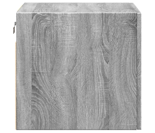 Armario de pared madera de ingeniería gris Sonoma 45x42,5x40 cm