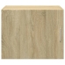 Armario de pared madera ingeniería roble Sonoma 50x42,5x40 cm