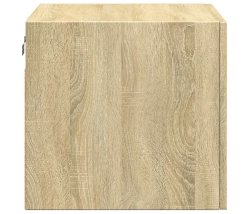 Armario de pared madera ingeniería roble Sonoma 50x42,5x40 cm