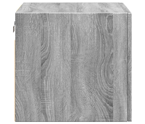 Armario de pared madera de ingeniería gris Sonoma 50x42,5x40 cm