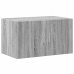 Armario de pared madera de ingeniería gris Sonoma 70x42,5x40 cm