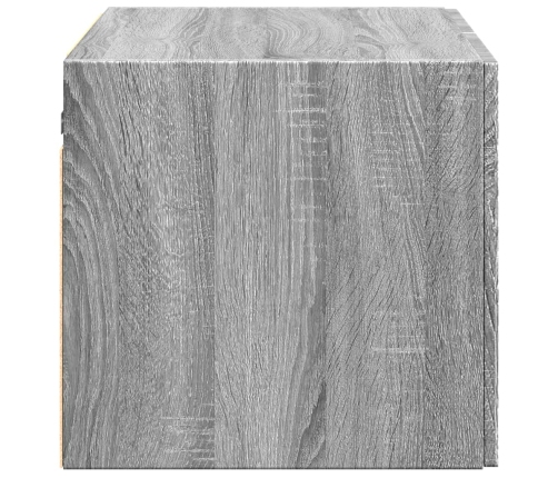 Armario de pared madera de ingeniería gris Sonoma 70x42,5x40 cm