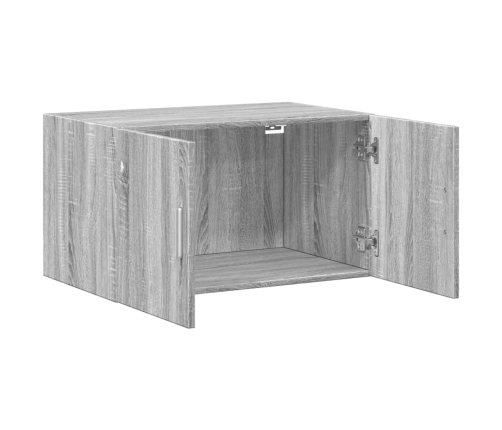 Armario de pared madera de ingeniería gris Sonoma 70x42,5x40 cm