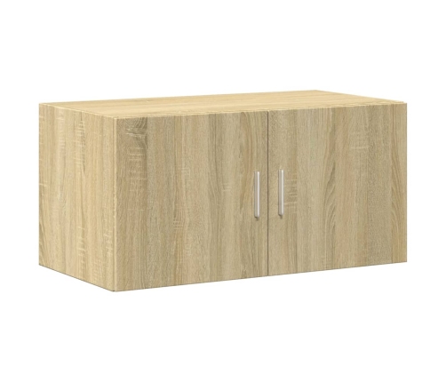 Armario de pared madera ingeniería roble Sonoma 80x42,5x40 cm