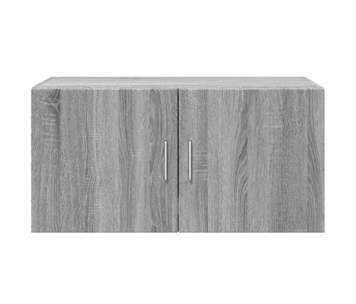 Armario de pared madera de ingeniería gris Sonoma 80x42,5x40 cm