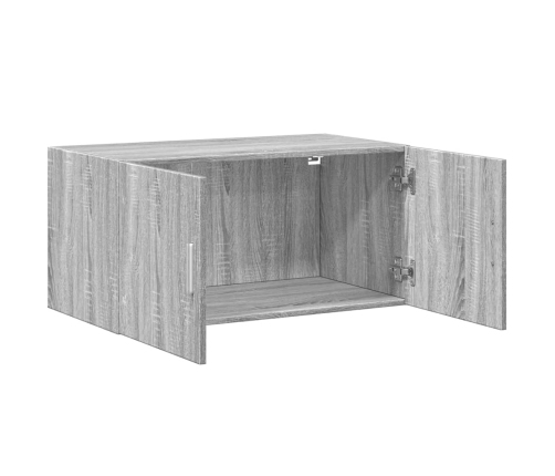 Armario de pared madera de ingeniería gris Sonoma 80x42,5x40 cm