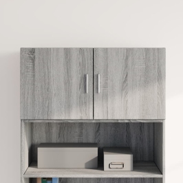 Armario de pared madera de ingeniería gris Sonoma 80x42,5x40 cm