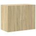 Armario de pared madera ingeniería roble Sonoma 80x42,5x64 cm