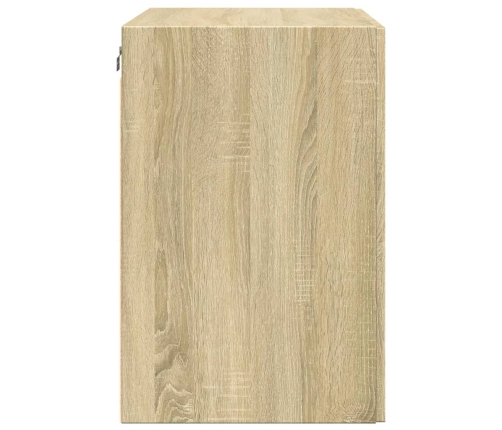 Armario de pared madera ingeniería roble Sonoma 80x42,5x64 cm