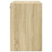 Armario de pared madera ingeniería roble Sonoma 80x42,5x64 cm