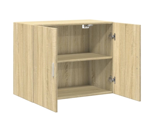 Armario de pared madera ingeniería roble Sonoma 80x42,5x64 cm