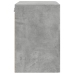 Armario de pared madera ingeniería gris hormigón 80x42,5x64 cm