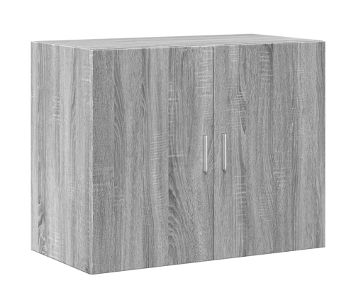 Armario de pared madera de ingeniería gris Sonoma 80x42,5x64 cm