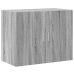 Armario de pared madera de ingeniería gris Sonoma 80x42,5x64 cm