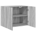 Armario de pared madera de ingeniería gris Sonoma 80x42,5x64 cm