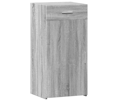 Aparador madera de ingeniería gris Sonoma 45x42,5x93 cm