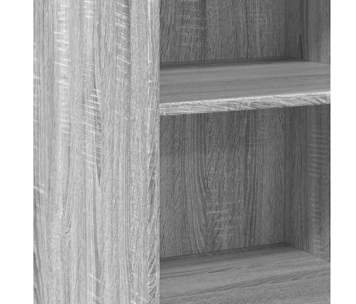 Aparador de madera de ingeniería gris Sonoma 45x41x93 cm