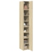 Armario estrecho madera ingeniería roble Sonoma 30x42,5x225 cm