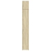Armario estrecho madera ingeniería roble Sonoma 30x42,5x225 cm
