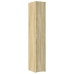 Armario estrecho madera ingeniería roble Sonoma 30x42,5x225 cm