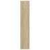 Armario estrecho madera ingeniería roble Sonoma 30x42,5x225 cm