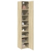 Armario estrecho madera ingeniería roble Sonoma 40x42,5x225 cm
