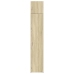 Armario estrecho madera ingeniería roble Sonoma 40x42,5x225 cm