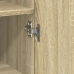 Armario estrecho madera ingeniería roble Sonoma 40x42,5x225 cm