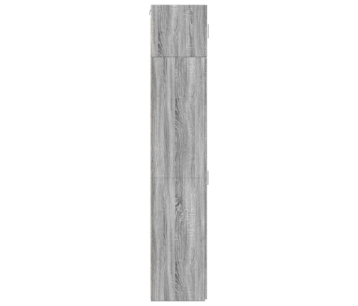 Armario estrecho madera ingeniería gris Sonoma 45x42,5x225 cm