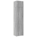 Armario estrecho madera ingeniería gris Sonoma 50x42,5x225 cm