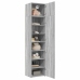 Armario estrecho madera ingeniería gris Sonoma 50x42,5x225 cm